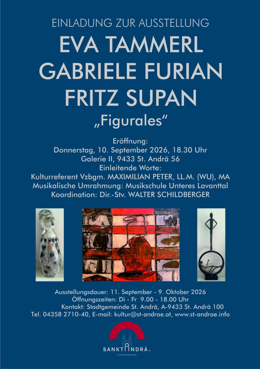  Ausstellung Eva Tammerl, Gabriele Furian und Fritz Supan