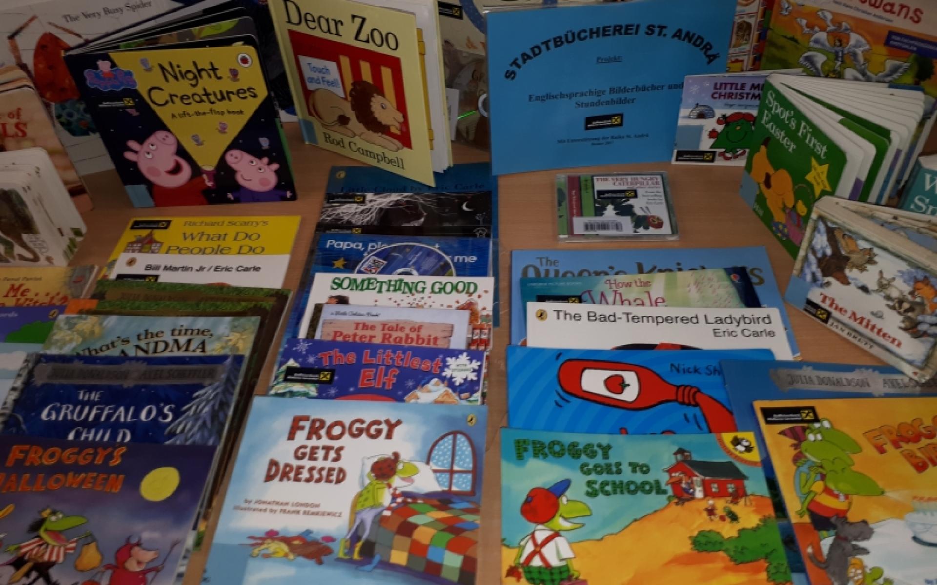 Foto von englischen Büchern