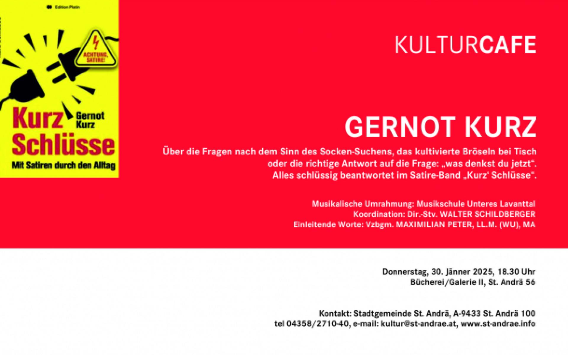 Kulturcafe Einladung