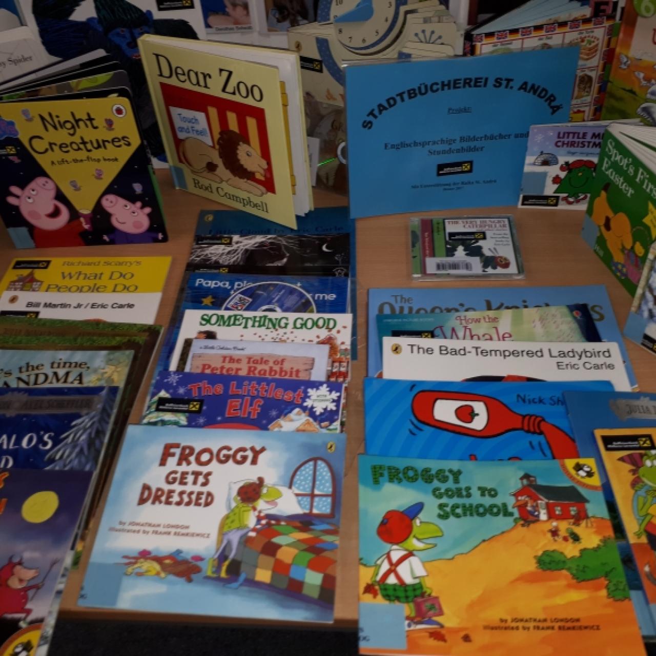 Foto von englischen Büchern