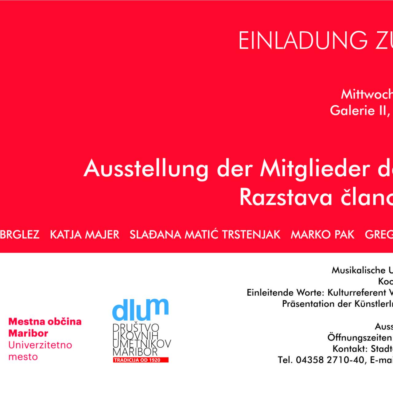 Ausstellung DLUM Maribor