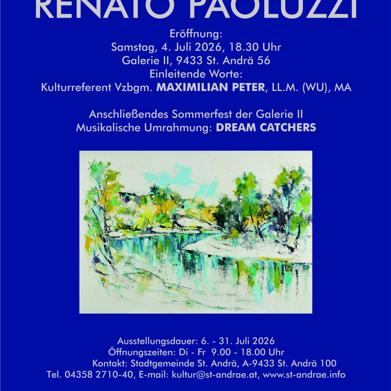 Ausstellung Renato Paoluzzi